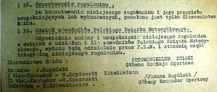 Rajd Polski 1946r.